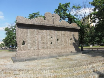 Warsaw – WolaOne of the monument