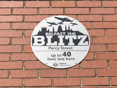 Belfast BlitzTablet, Percy Street