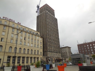 Warszawa upprorPrudential Building - Vid tiden för upproret Warszawas högsta byggnad som bombades svårt
