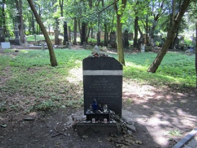 Warszawa gettoMassgrav på den judiska kyrkogården där invånare från gettot begravdes