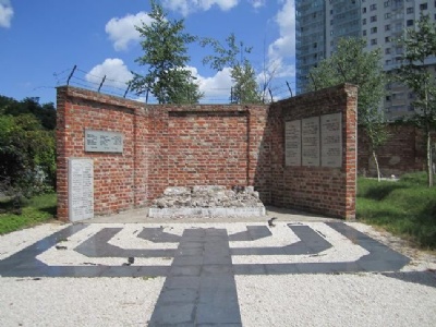 Warszawa gettoMonument på den judiska kyrkogården