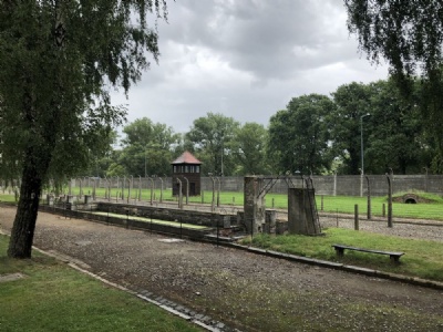 Auschwitz I – StammlagerAuschwitz I – Stammlager: Water reservoar, use as a swimmingpool for SS guards and privileged 