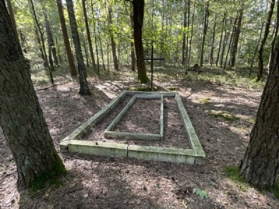 SkrwilnoSmaller graves in the forest