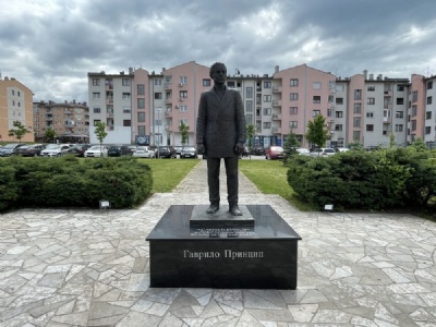 SarajevoStaty av Princip i södra Sarajevo