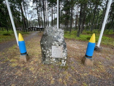HangöMinnessten, den svenska frivilligbataljonen, Hanko frontmuseum