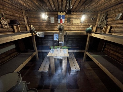 HangöKorsun - Den gyllene freden (replica), Hanko frontmuseum