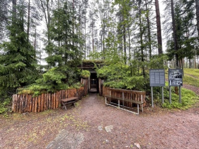 HangöKorsun - Den gyllene freden (replica), Hanko frontmuseum