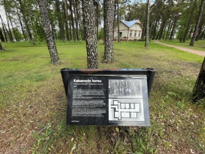 HangöKabanovs kommandocentral, Badhusparken Hangö