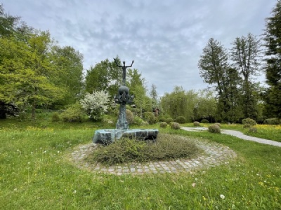 Kaufbeuren - IrseeMinnesmonument Irsee kloster kyrkogård