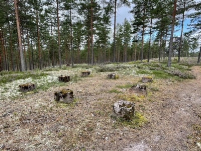 Brattforsheden - Krigsflygfält 16Ruin