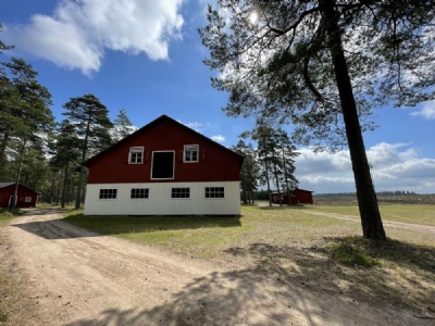 Brattforsheden - Krigsflygfält 16Kamouflerad hangar