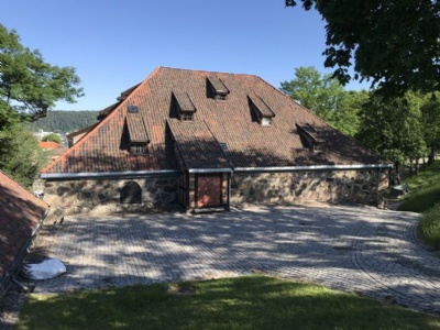 Akershus fästningKruttornet där Quisling satt fängslad och även arkebuserades