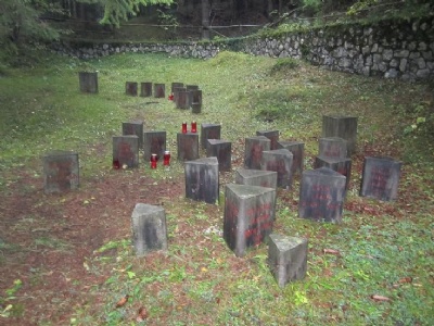 Draga ValleyMarked graves